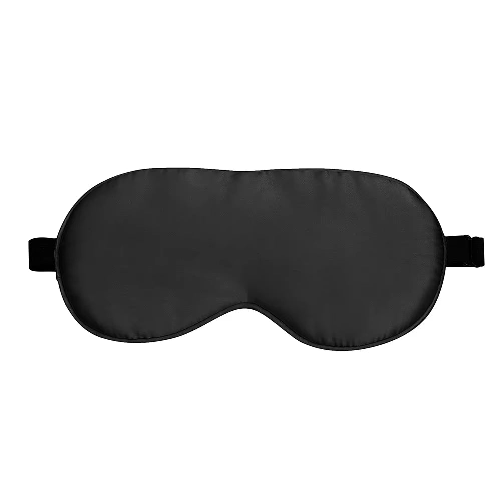 100% Natural Silk Sleeping Eye Patch Smooth Soft Eye Mask for Sleep with Adjustable Strap Blocks Light Eye Shade Cover Blindfold