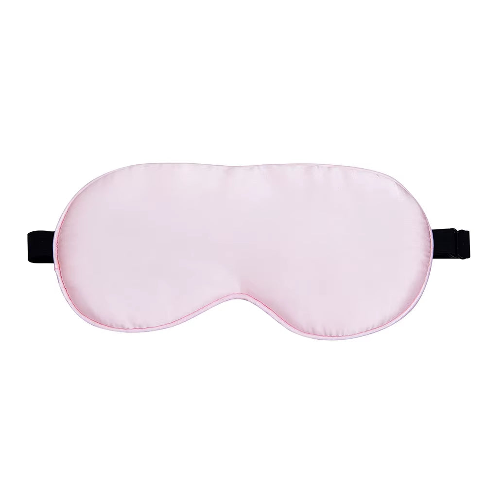 100% Natural Silk Sleeping Eye Patch Smooth Soft Eye Mask for Sleep with Adjustable Strap Blocks Light Eye Shade Cover Blindfold