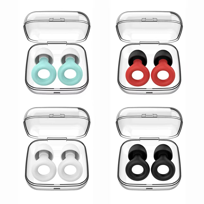 Anti-Noise Sleep Soundproof Earplugs Swimming Earplugs Anti-Noise Anti-Slip Sleep Earplugs Surfing
