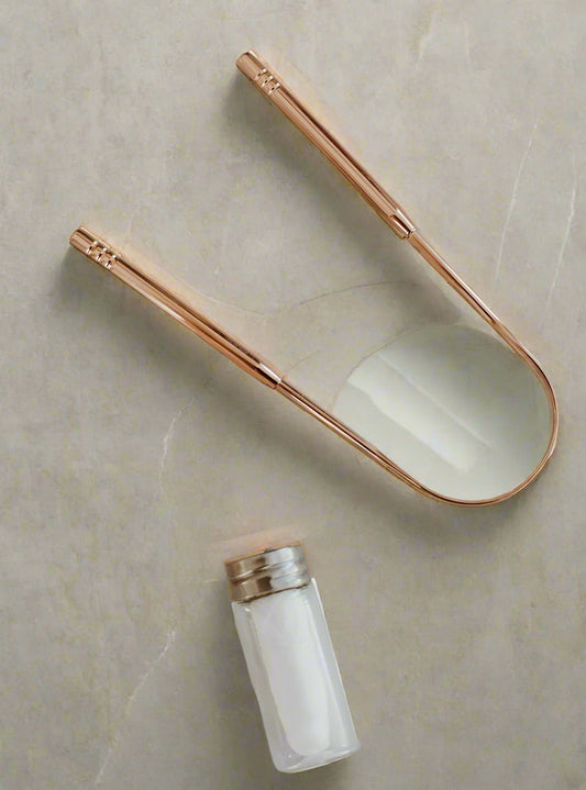 PRISTINE | Copper Tongue Scraper